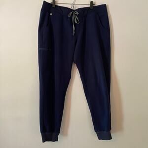FIGS Navy Blue Zamora Jogger Scrub Pants Uniform Nurse Doctor Women's size XXL